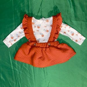 0-3 Month Skirt Outfit